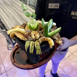 Delicious Molcajete its the best!