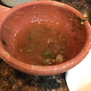 There salsa was okay it&apos;s just freaks salsa so it&apos;s almost watery just not that flavorful to me but my sister liked it !