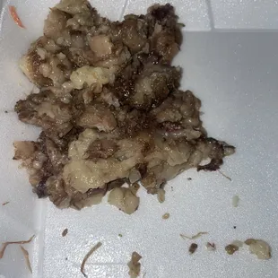 This was the fat separated from meat. Still had more to take.