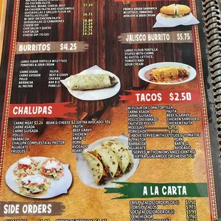 Menu...