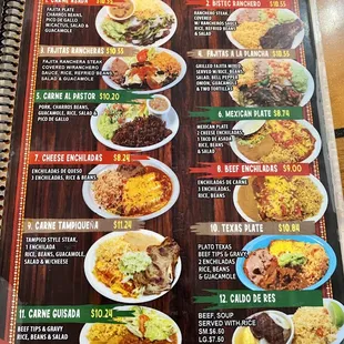 Menu...
