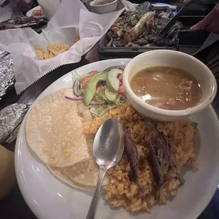 Carne Asada Plate