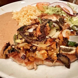 grilled fish, food