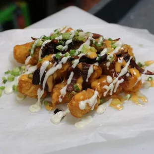 Bacon cheddar ranch tots