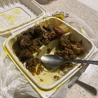 Curry Goat Entree