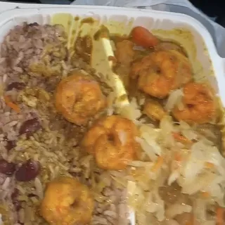 Curry Shrimp Entree