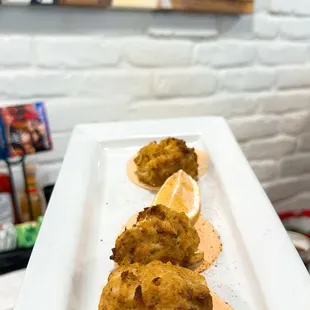 Crab cake bites