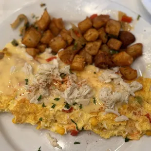Maryland Crab Omelette