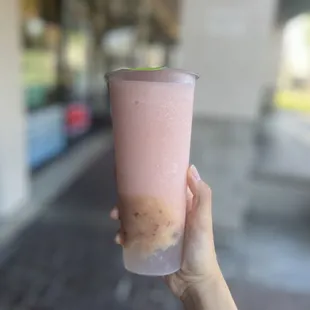 Tangy Fresh Peach Slush