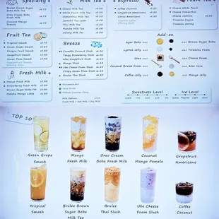 Menu as of 1/19/2024