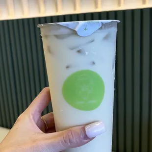 White Peach Milk Tea