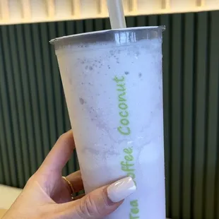 Ube Cheese Foam Slush