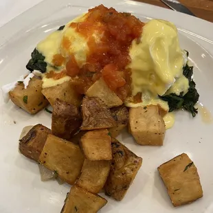 Italian Benedict - has some sweet notes to it.