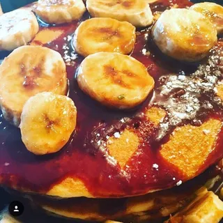 Banana and Nutella Pancakes