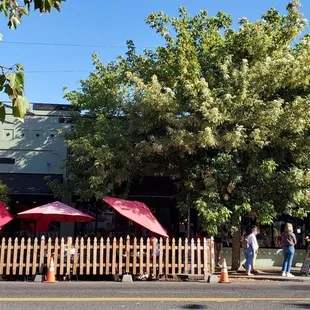 Restaurant front.