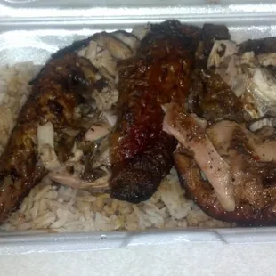 Jerk chicken, just like they make it in Jamaica!