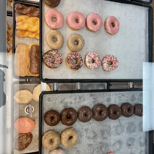 a variety of doughnuts