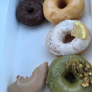 Should have taken the photo before we tore into them.