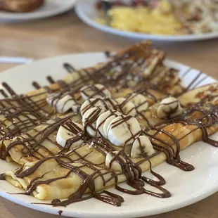 Banana Nutella Crepes 10/10