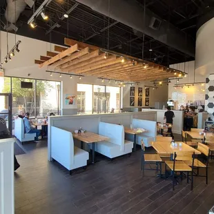 interior, sushi and sashimi