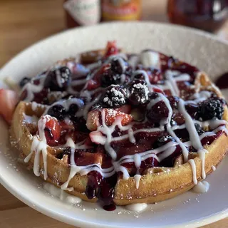 Fresh Berry Waffle