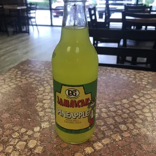 Jamaican pineapple soda