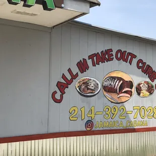 The side of the building