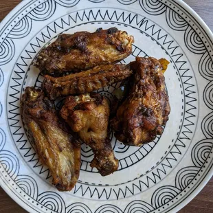 Jamaican jerk chicken wings
