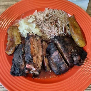 Jerk Chicken with Plantains