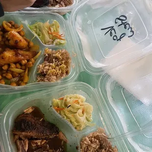 Simba's Veggie Stew Jerk Chicken