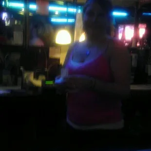 Theresa great bartender