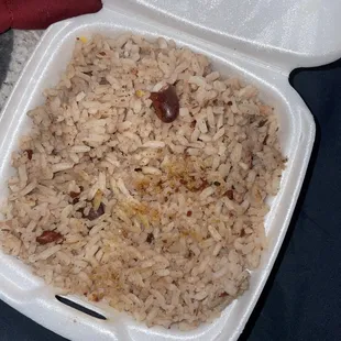 Dry cold rice!!!
