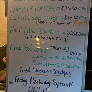 Specials