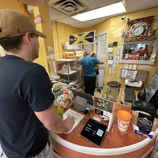 Order at the counter