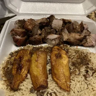 Jerk Pork Dinner