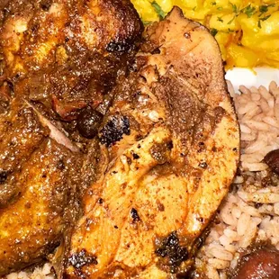 a plate of food