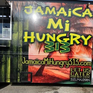 a food truck parked in front of a building