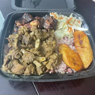 Oxtail and Curry Chicken