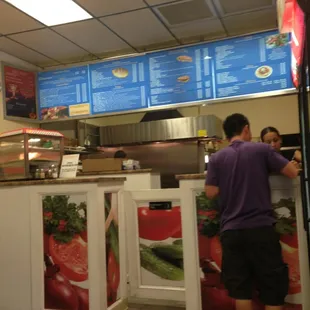 sushi and sashimi, interior