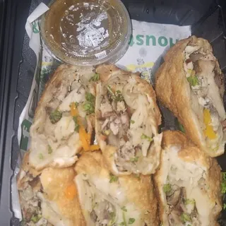 Jerk Chicken Egg Roll