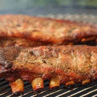 ribs, bbq ribs, food