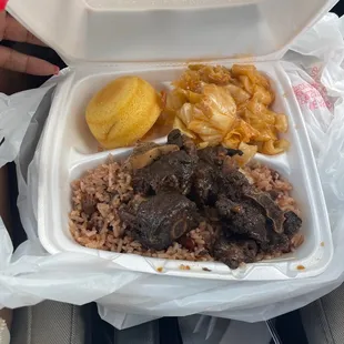 Small oxtails plate