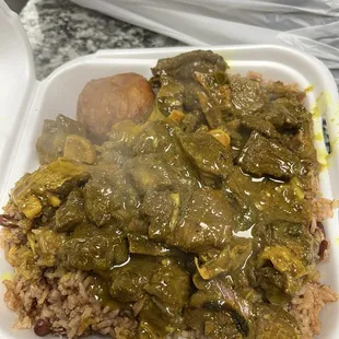 Large Curry Goat