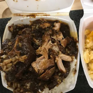 a variety of food items