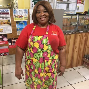 Miss Patti a big hugger and great cook