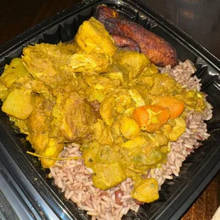 Curry chicken