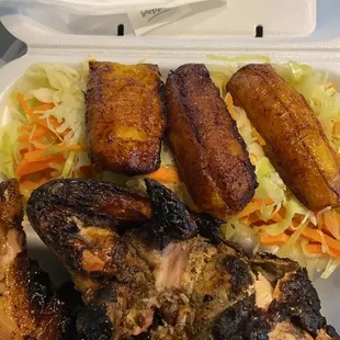 Jerked chicken. Yum!!!