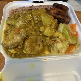 Curry chicken
