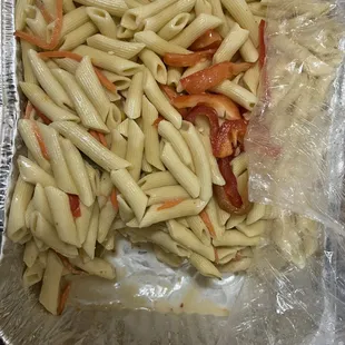 Disgusting, I thought the sauce was at the bottom; There was none!