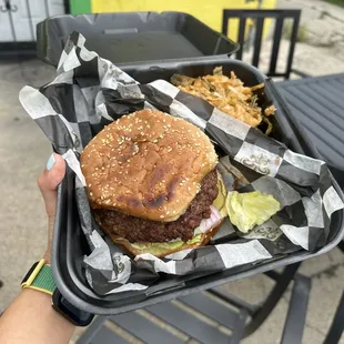 Impossible Jerk Burger